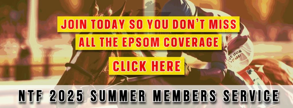Join NTF in time for all the Epsom Derby Weekend coverage